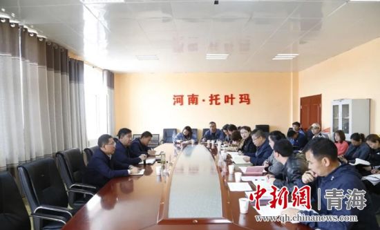 图为调研工作现场。河南县委宣传部供图 图为调研工作现场。河南县委宣传部供图