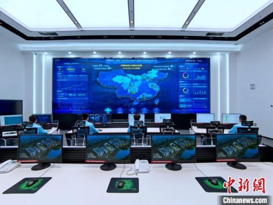 图为中国电信（国家）数字青海绿色大数据平台。（资料图）　李隽　摄