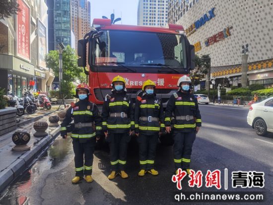 图为消防救援人员正在执勤。 青海省消防救援总队供图